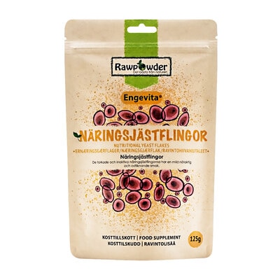 Näringsjästflingor Engevita® 125g - Rawpowder