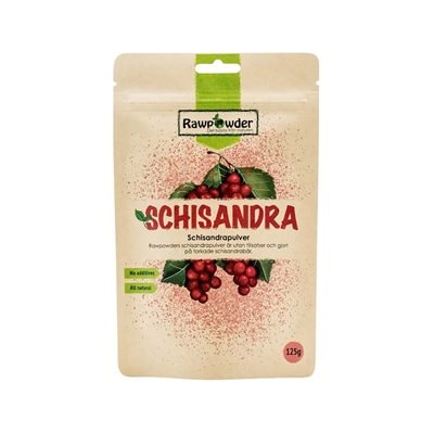 Schisandra pulver 125g - Rawpowder