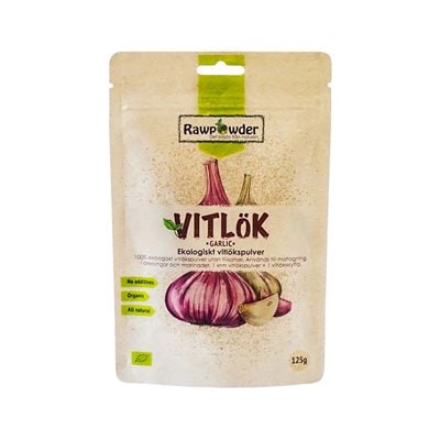 Vitlökspulver 125g - Rawpowder