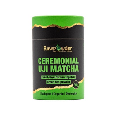 Matcha Te UJI Ceremoniell 30g - Rawpowder