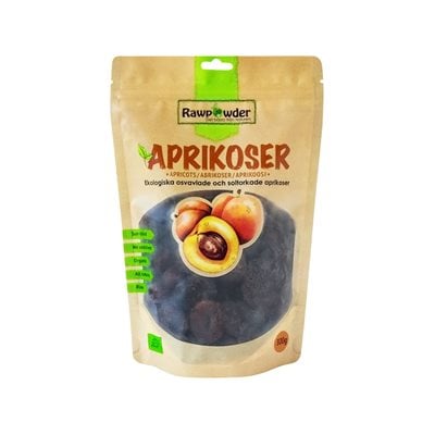 Aprikoser soltorkade 300g RAW - Rawpowder