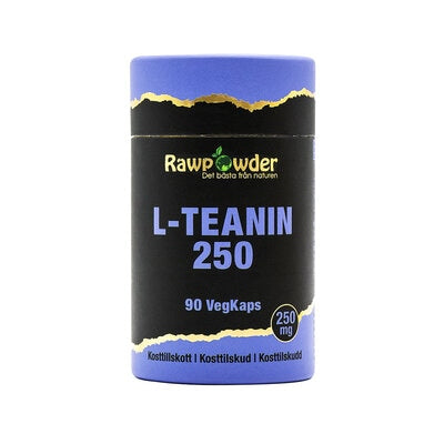 L-Teanin 250mg 90 kapslar - Rawpowder