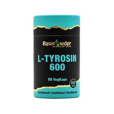 L-Tyrosin 600mg 90 kapslar - Rawpowder