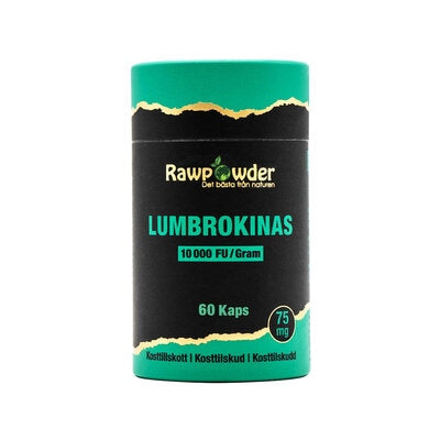 Lumbrokinas 75mg 60 kapslar - Rawpowder