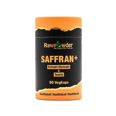 Saffran+ Extrakt 90 kapslar - Rawpowder
