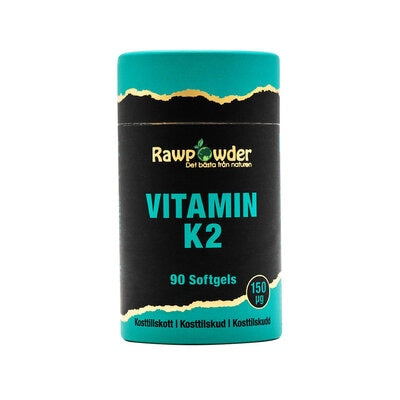 Vitamin K2 150μg 90 kapslar - Rawpowder
