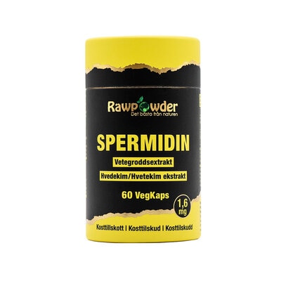 Spermidin 1,6mg 60 kapslar - Rawpowder