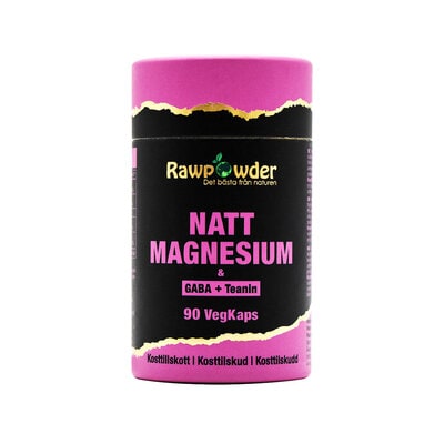 Natt Magnesium 90 kapslar - Rawpowder
