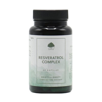 Resveratrol Complex 60 kapslar - G&G Vitamins