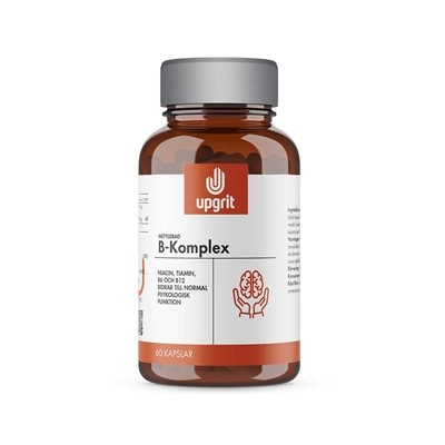 Metylerad B-Komplex 60 kapslar - Upgrit