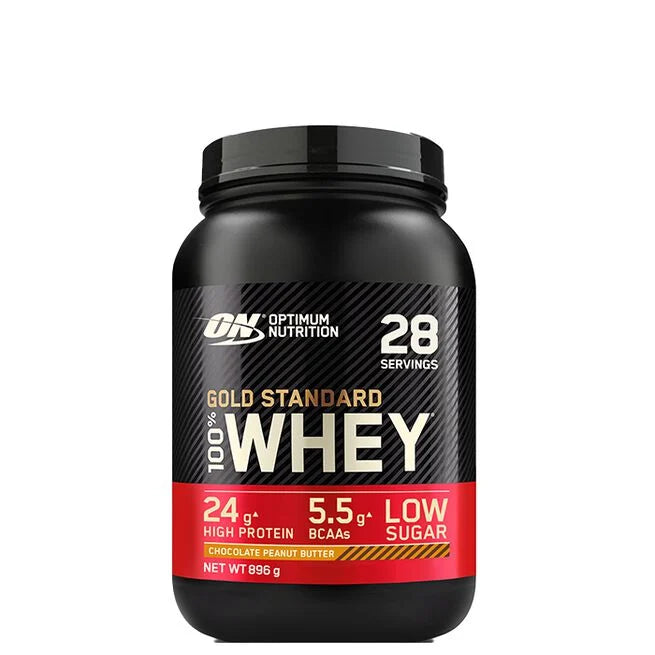 100% Whey Gold Standard Vassleprotein 908g - Optimum Nutrition