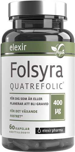 Folsyra 60 kapslar - elexir pharma