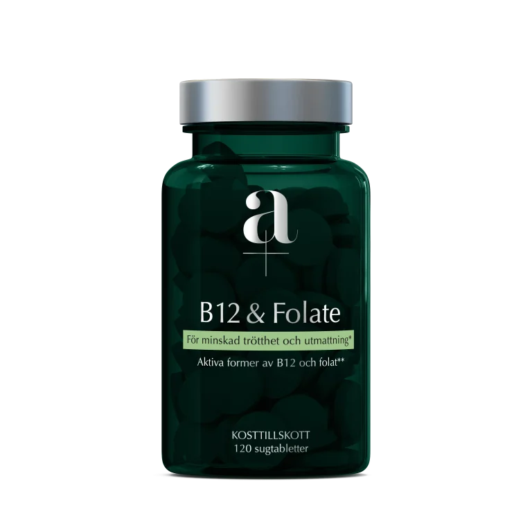 B12 & Folate 120 sugtabletter - A+