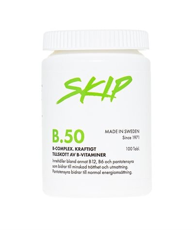 B.50 B-complex 100 tabletter - Skip Nutrition