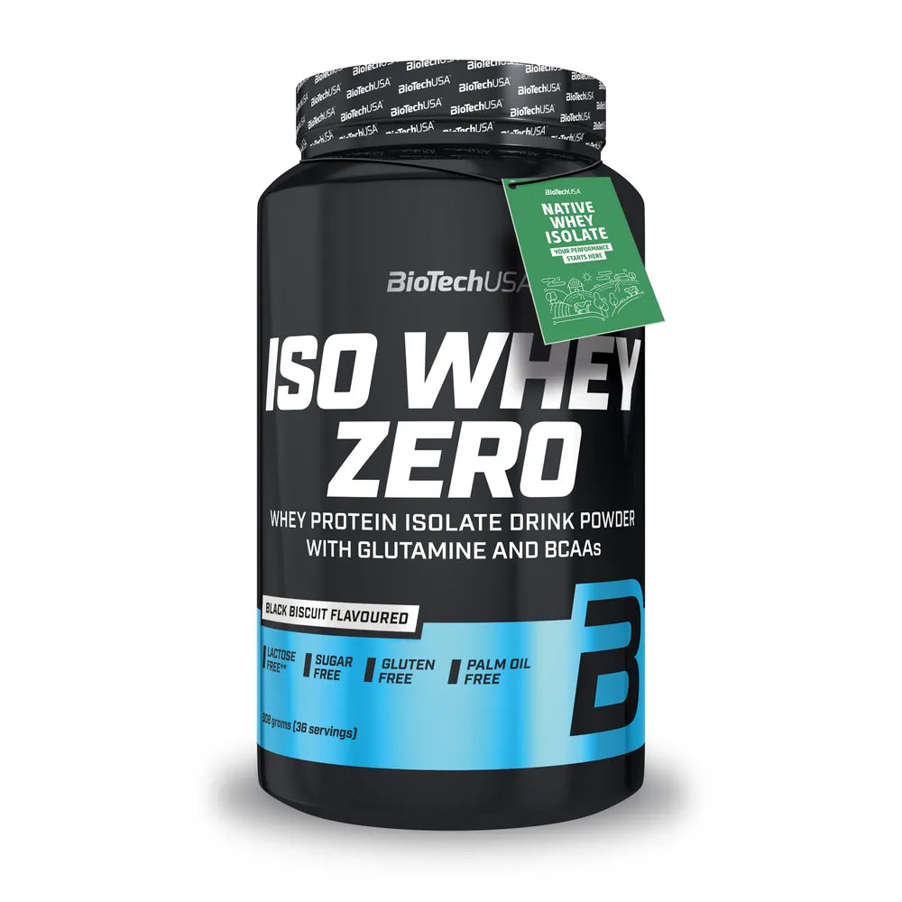Iso Whey Zero Laktosreducerat Vassleproteinisolat 908 g - BioTech USA