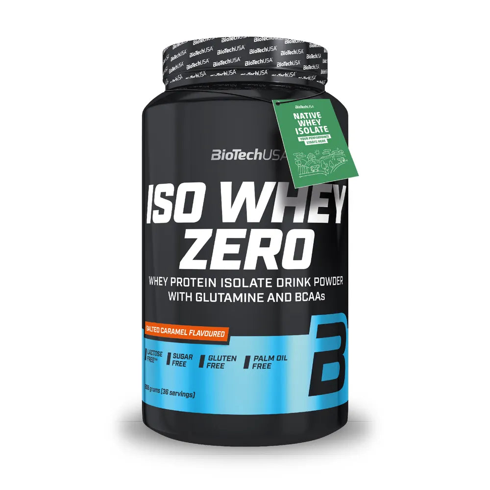 Iso Whey Zero Laktosreducerat Vassleproteinisolat 908 g - BioTech USA