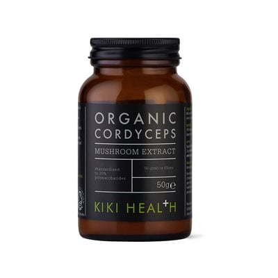Organic Mushroom Extract Cordyceps pulver 50g - Kiki Health