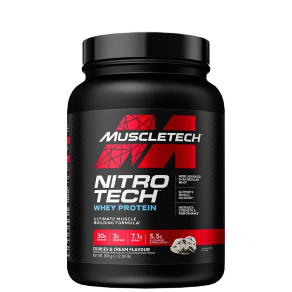 Nitro-Tech Performance Vassleprotein 907g Vanilla Cream - MuscleTech