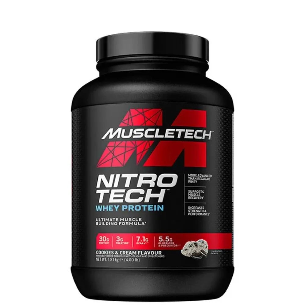Nitro-Tech Performance Vassleprotein 1,8 kg - MuscleTech