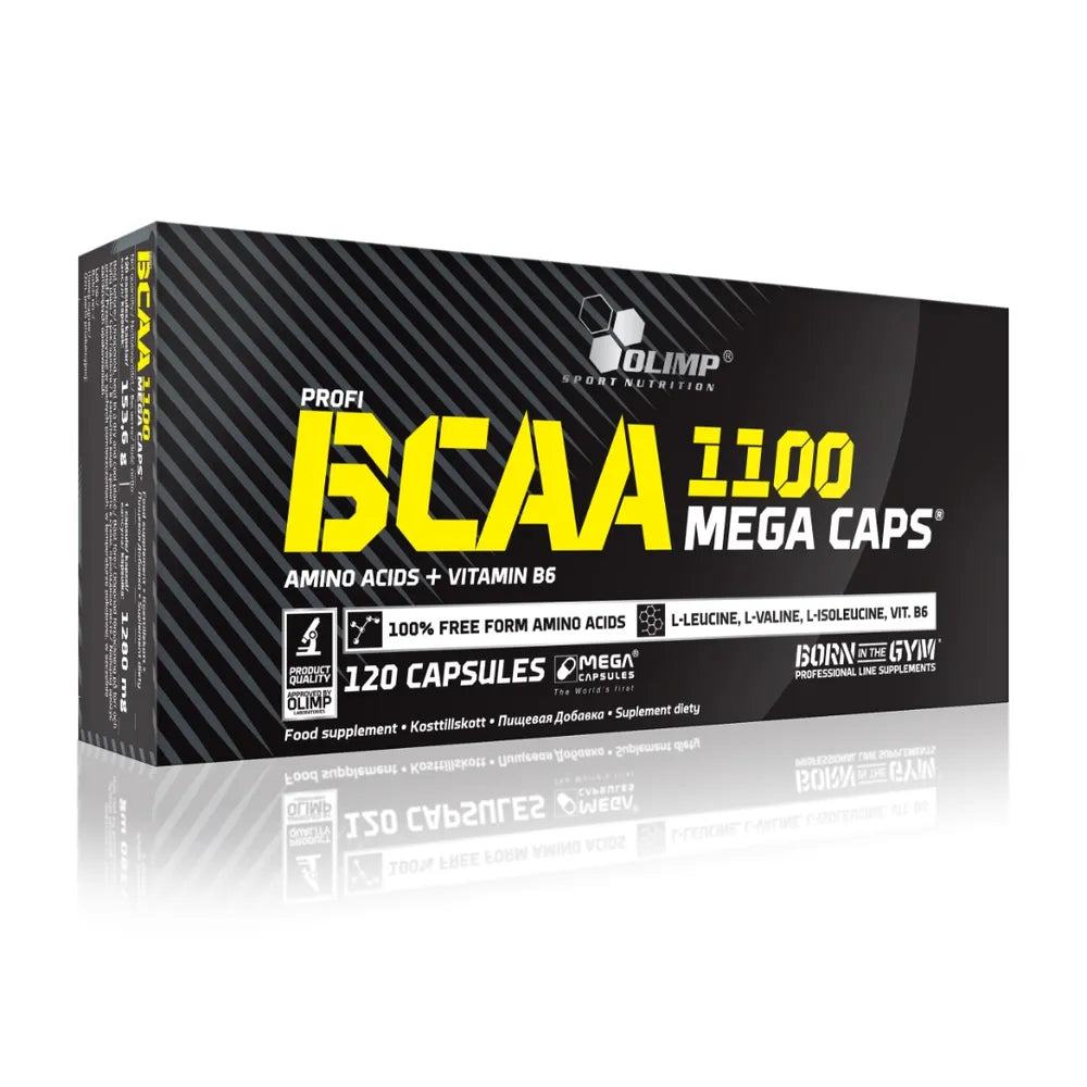 BCAA Mega Caps, 120 kapslar - Olimp