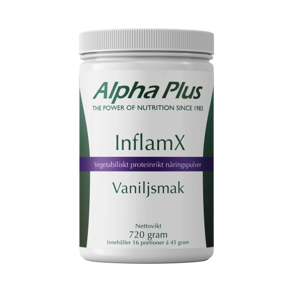 InflamX Vaniljsmak 720g - Alpha Plus