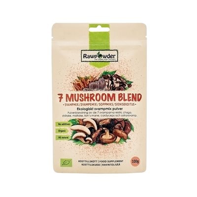 7 Mushroom Blend 100g - Rawpowder