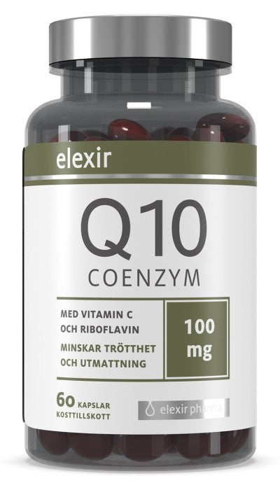 Coenzym Q10 60 kapslar - elexir pharma