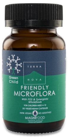 Green Child Friendly Microflora, 50 kapslar - Terranova