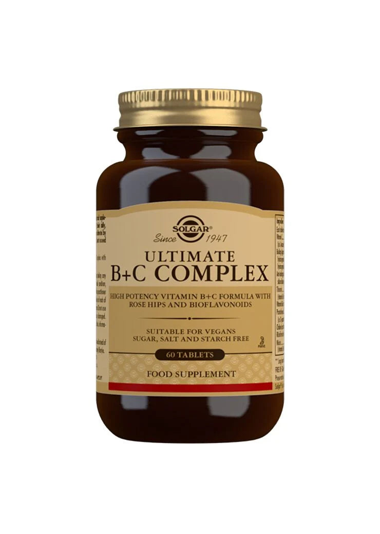 Ultimate B + C Complex, 115 g - Solgar