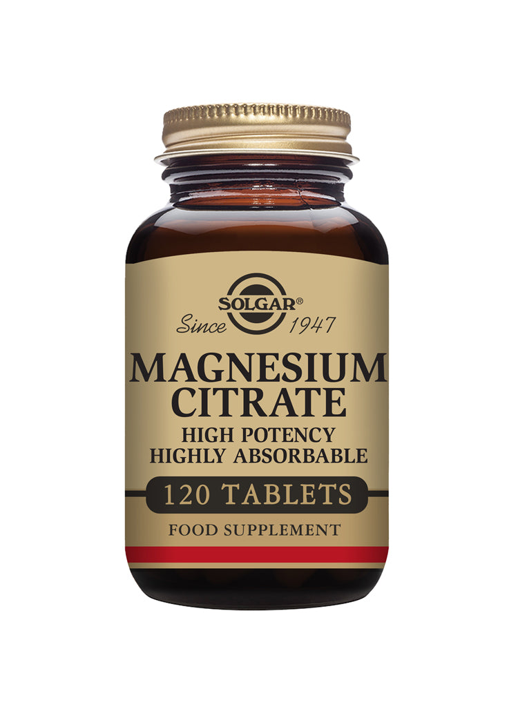 Magnesium Citrate 120 tabletter - Solgar