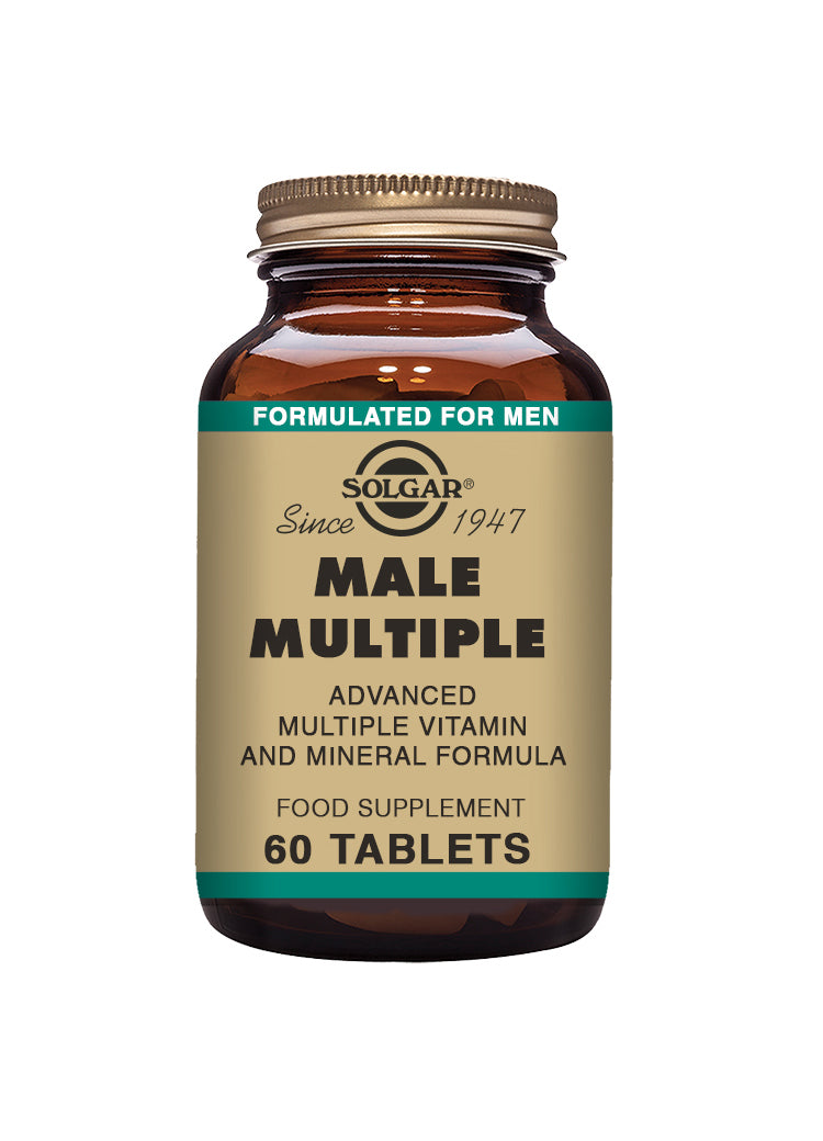 Male Multiple-Multivitamin 60 tabletter - Solgar