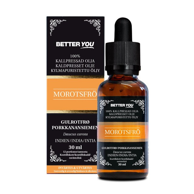 Morotsfröolja Kallpressad 30ml - Better You