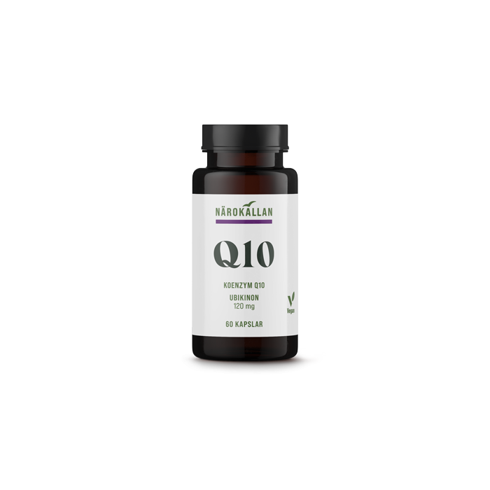 Q10 120 mg 60 kapslar - Närokällan