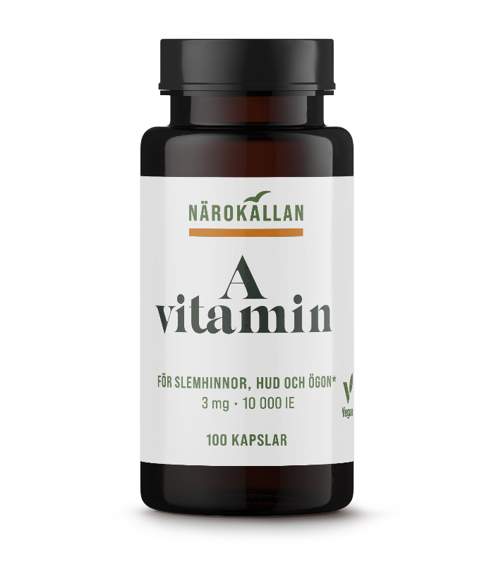 A-vitamin 100 kapslar - Närokällan