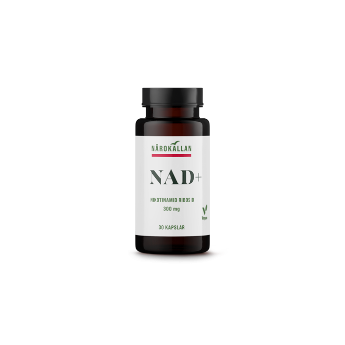 NAD+ 300 mg 30 kapslar - Närokällan