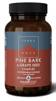 Pine Bark & Grape Seed Complex 50 kapslar - Terranova