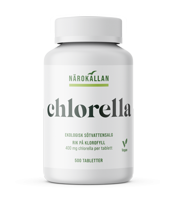 Chlorella 500 tabletter EKO - Närokällan