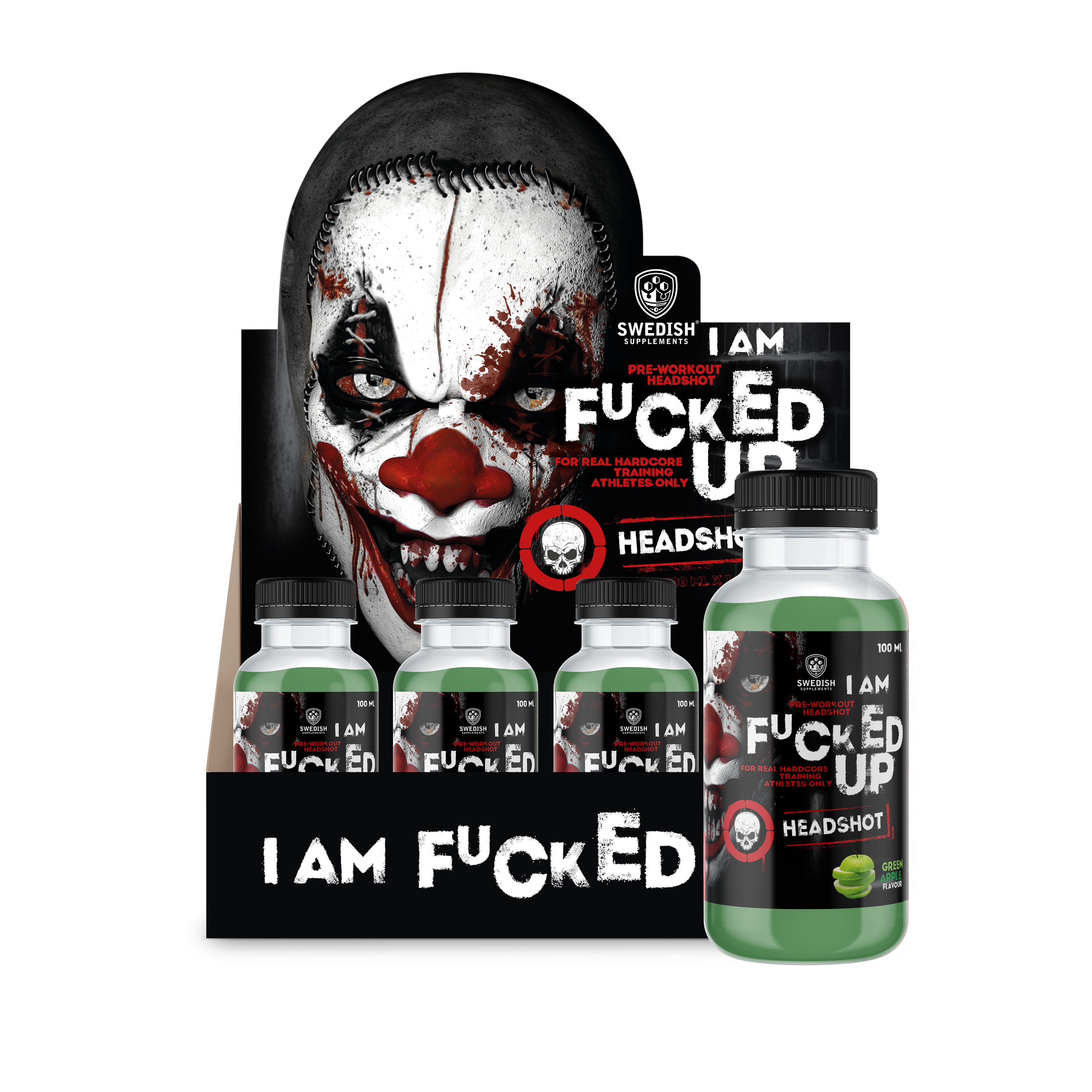 Fucked Up Headshot - 16x100ml - Swedish Supplements