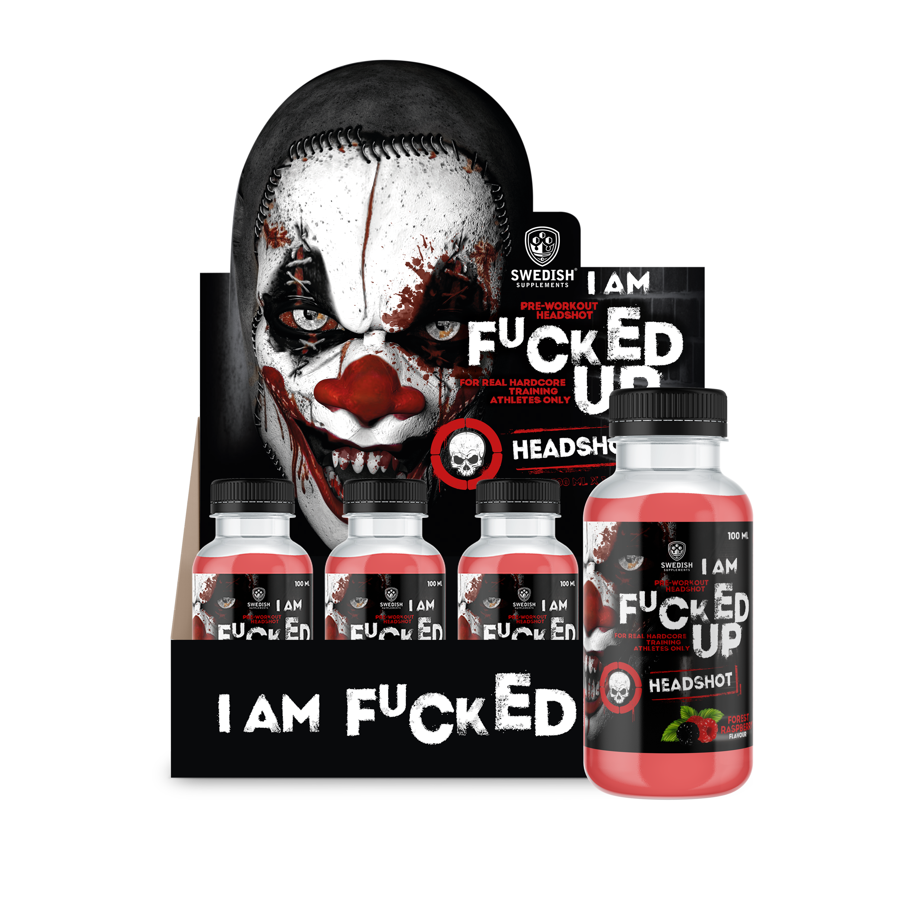 Fucked Up Headshot - 16x100ml - Swedish Supplements