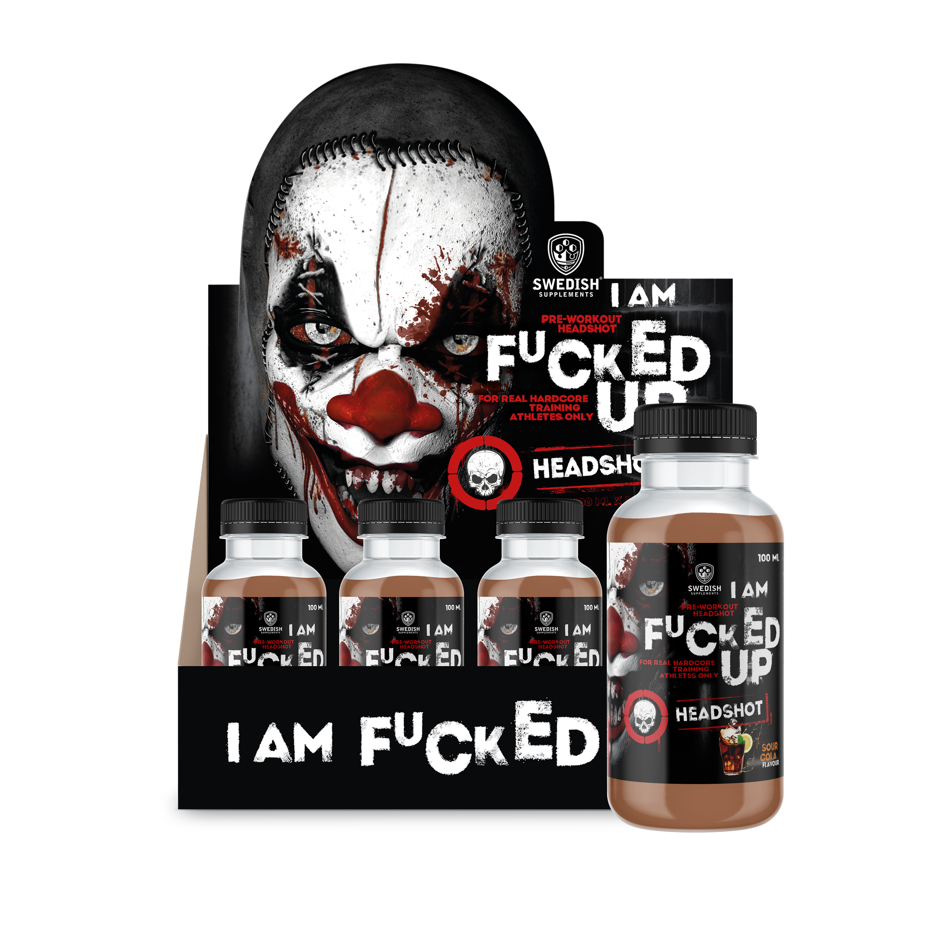 Fucked Up Headshot - 16x100ml - Swedish Supplements