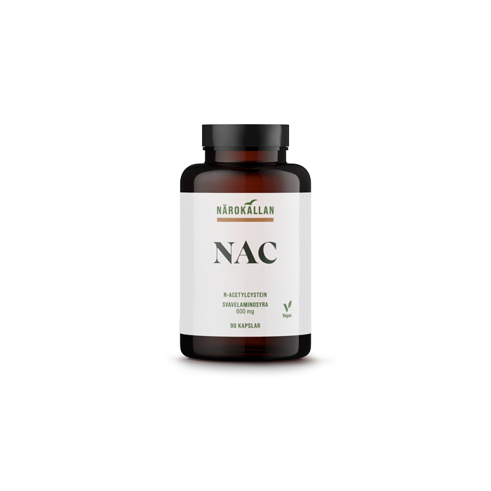 NAC N-Acetylcystein 600 mg 90 kapslar - Närokällan