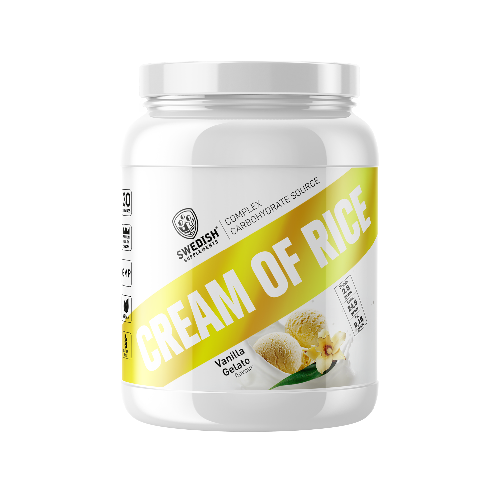 Cream of rice 1000g - Swedish Supplements