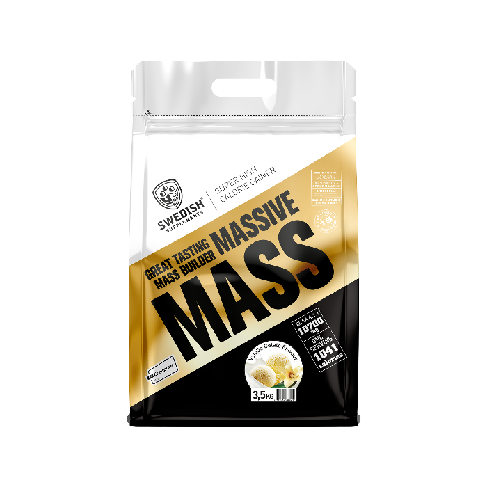 Massive Mass 3,5kg – Super High Calorie Gainer - Swedish Supplements