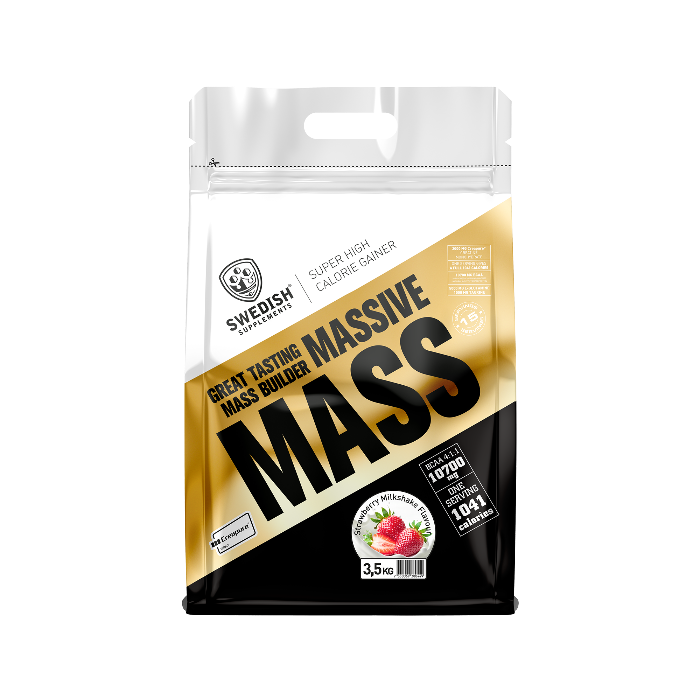 Massive Mass 3,5kg – Super High Calorie Gainer - Swedish Supplements