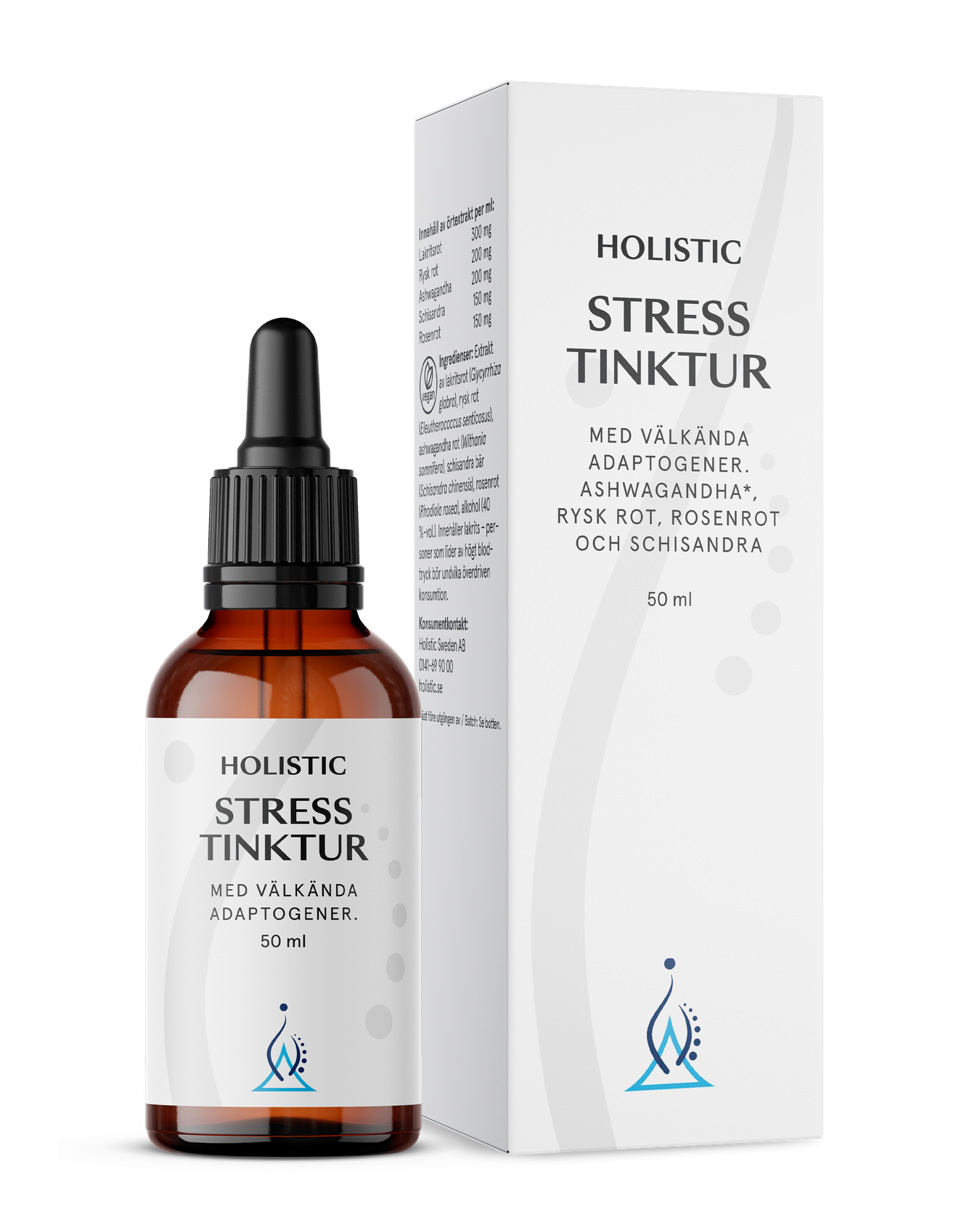 Stress tinktur 50 ml - Holistic