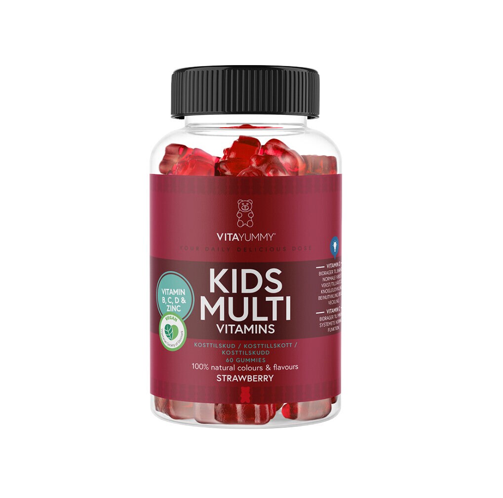 Kids Multivitamin Strawberry 60st - VitaYummy