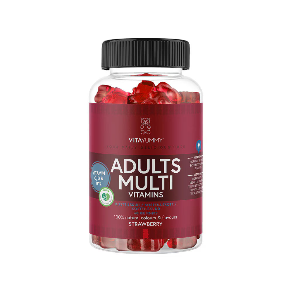 Adults Multivitamin Strawberry 60st - VitaYummy