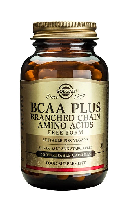 BCAA Plus 50 kapslar - Solgar