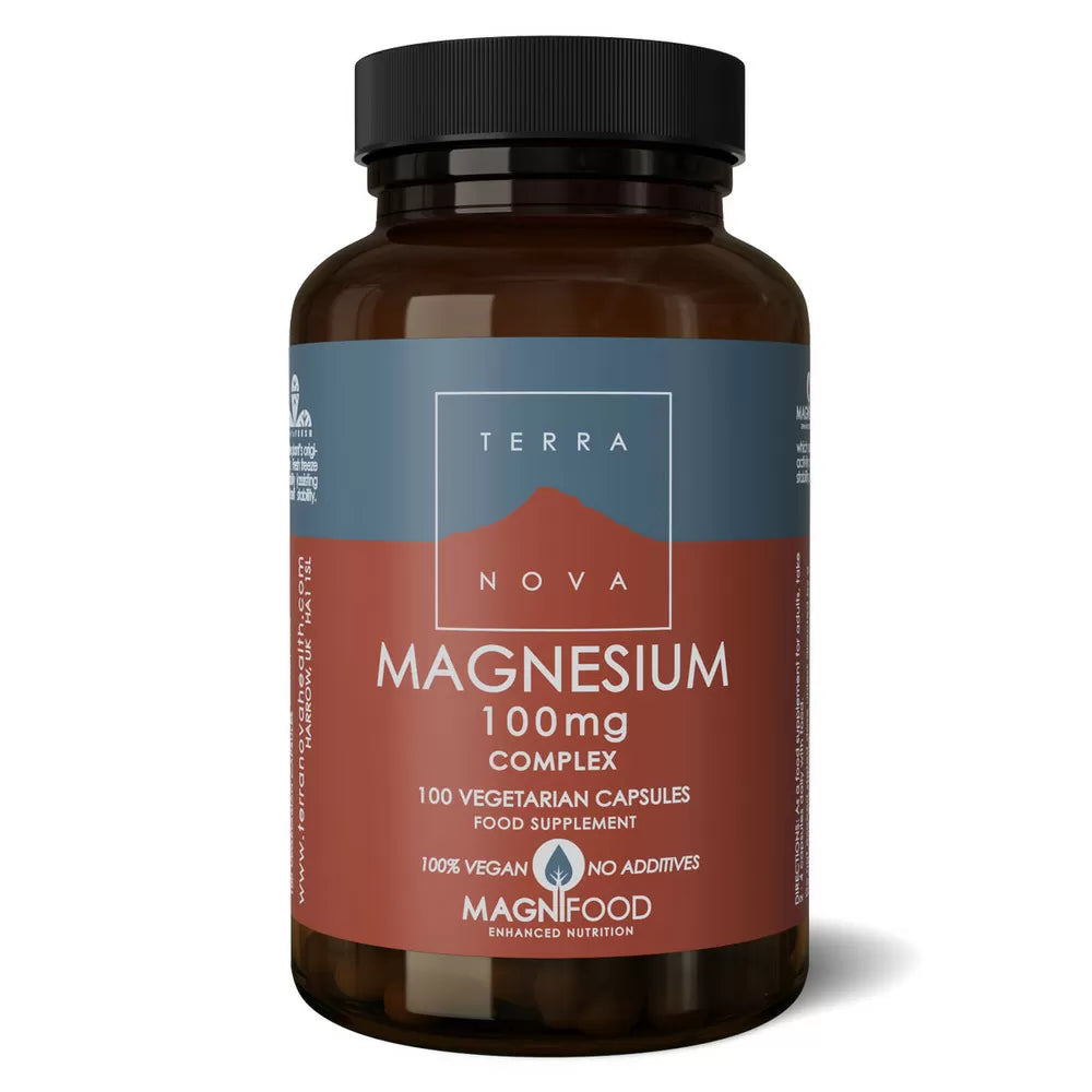 Magnesium 100mg 100 kapslar - Terranova