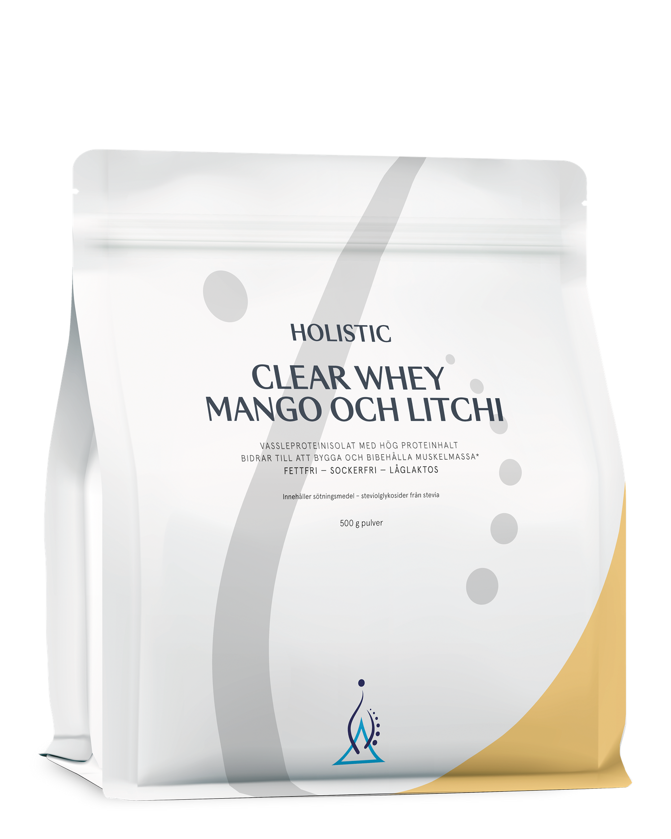 Clear Whey vassleproteinisolat mango och litchi, 500g - Holistic